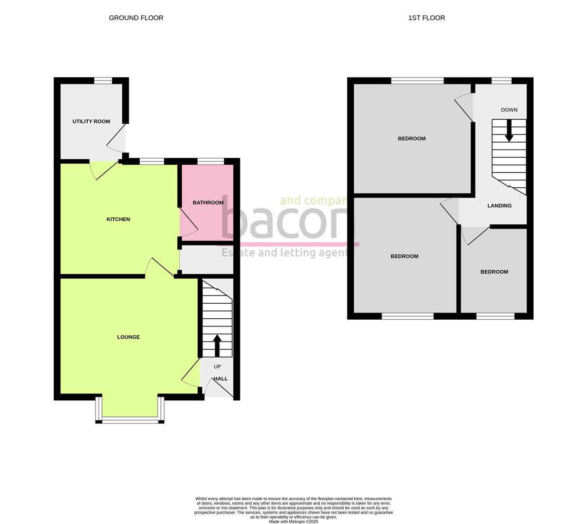Floor Plan | House - End Terrace | Pound Lane, Upper Beeding, BN44 3JB | For Sale